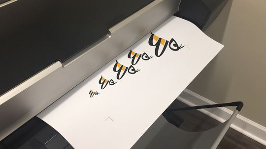 Custom Print Services in Montgomery, AL - digital print of logo decal